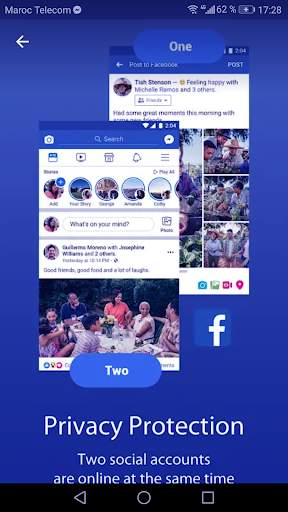Multiple space - Parallel Accounts‏ screenshot 4