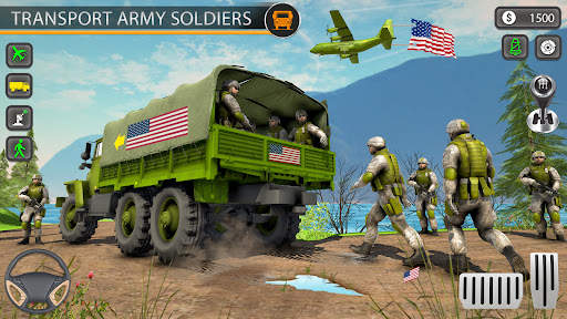 Army Transport Military Games screenshot 2