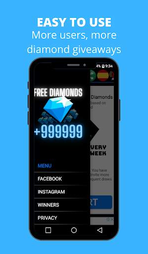 Free Diamands and Elite Pass screenshot 3