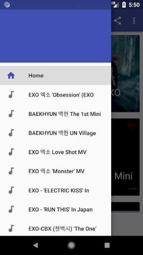 EXO songs offline screenshot 1