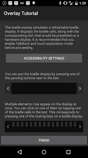Google BrailleBack screenshot 3