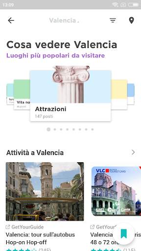 Valencia Guida Turistica con mappa screenshot 2