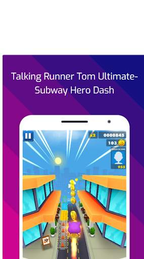 Talking Runner Tom Ultimate- Subway Hero Dash screenshot 1