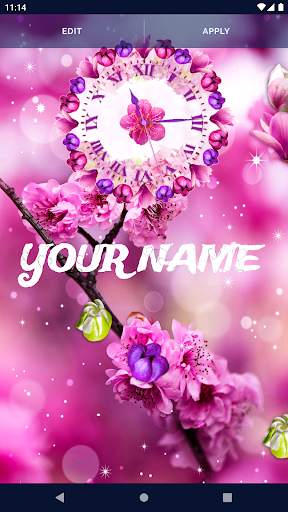 Flower Clocks Wallpapers screenshot 2