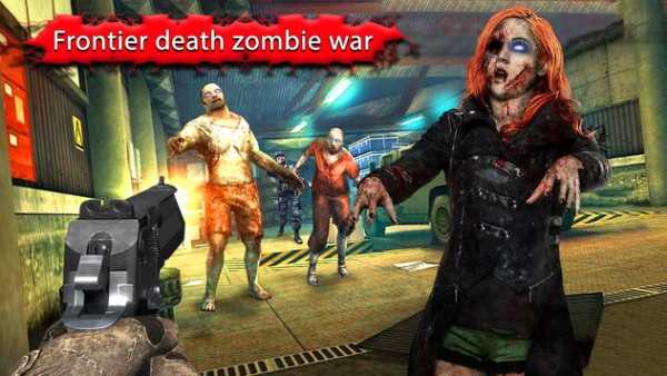 Zombie Penembak Perbatasan Perang screenshot 1