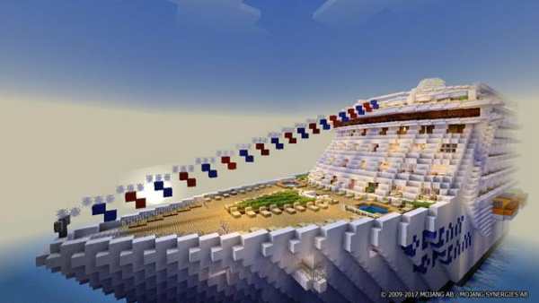 Cruise Ship Minecraft map screenshot 1