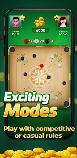 Carrom Gold: Online Board Game screenshot 1