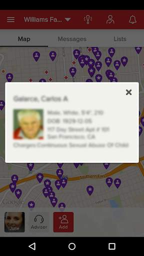 Sex Offender Search 3 تصوير الشاشة