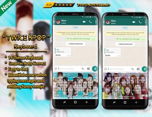 New Keboard for TWICE KPOP 2019 screenshot 3