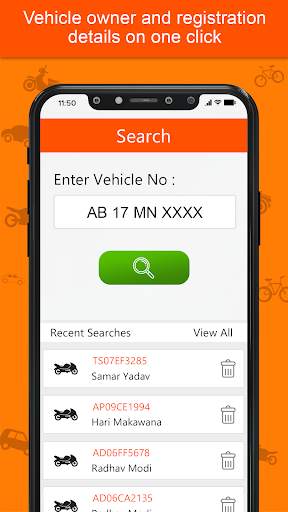 RTO Vehicle Information screenshot 2
