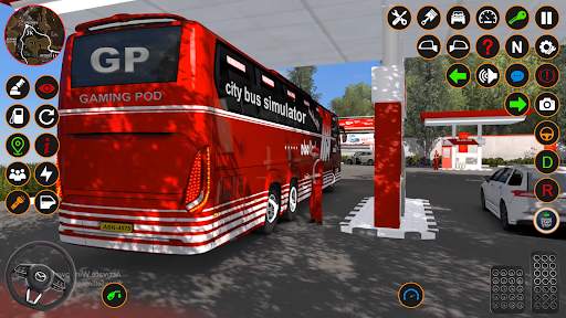 City Coach Bus Driving Games screenshot 5