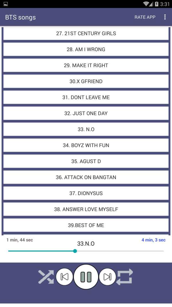 100 BTS Songs Offline (Kpop Songs) screenshot 3