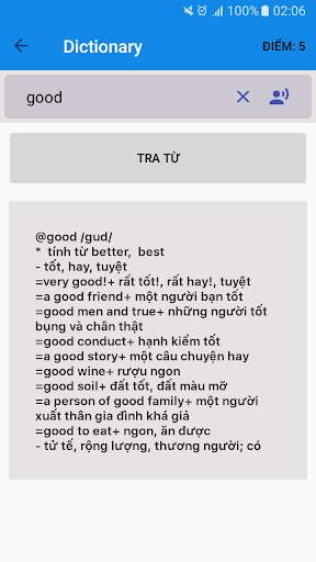 Dịch và học tiếng Anh tiện lợi - GotQik скриншот 2
