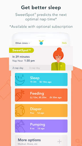 Huckleberry Sleep Baby Tracker screenshot 3