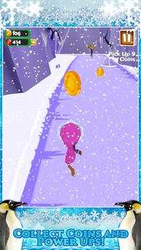 3D Frozen Girly Run Game FREE screenshot 13