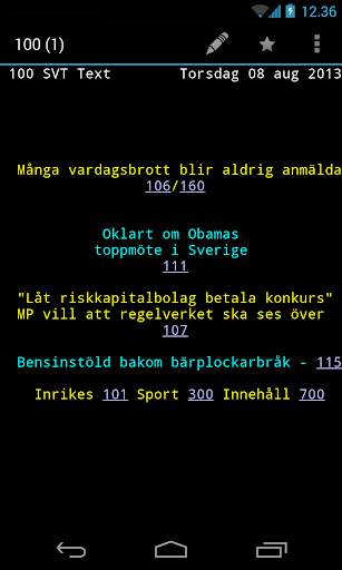 aText-TV - Teletext screenshot 3