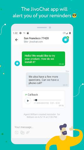 JivoChat screenshot 2