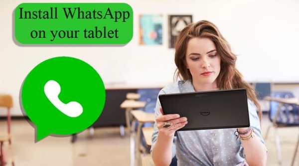 Set WhatsApp on tablet screenshot 2