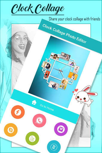 My Photo Collage Clock Live Wallpaper screenshot 5