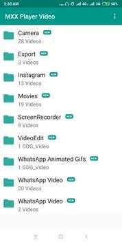 Mx video player 2019 1 تصوير الشاشة