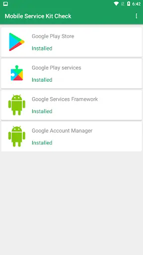 Mobile Services Kit Install Check screenshot 1