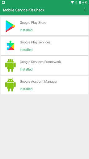 Mobile Services Kit Install Check screenshot 1