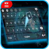 Fingerprint Style Keyboard - Tech Keyboard themes