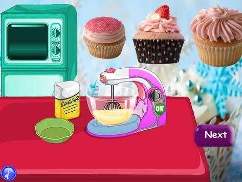 Cooking Cup Cake Winter screenshot 4
