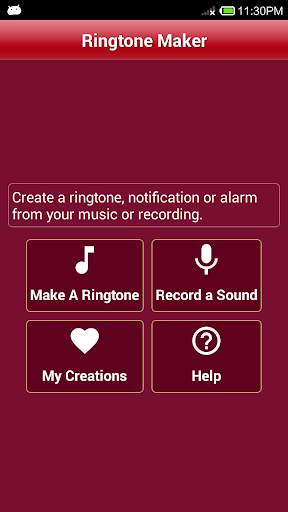 Ringtone Maker and Mp3 Cutter 1 تصوير الشاشة