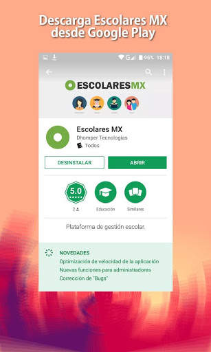 Escolares MX 1 تصوير الشاشة