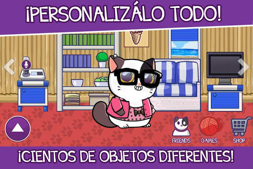 Mimitos Gato Virtual - Mascota con Minijuegos screenshot 5