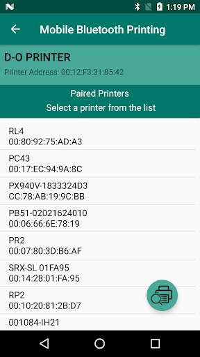 Mobile Bluetooth Printing screenshot 4