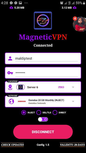 Magnetic VPN screenshot 2