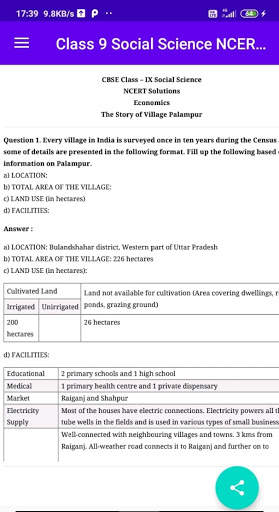 Class 9 Social Science NCERT Solutions screenshot 4