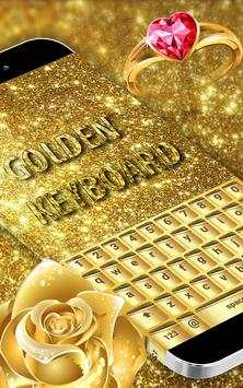 Gold Keyboard Theme 2020 скриншот 4