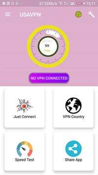USA VPN- Best free vpn service screenshot 1
