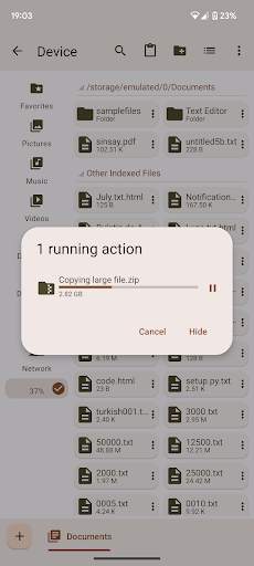 Oojao Files Manager screenshot 7