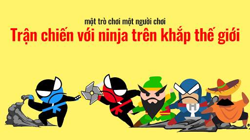 Nhảy Ninja trận chiến 2 người screenshot 2