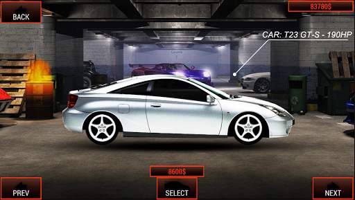 Japan Drag Racing 2D screenshot 2