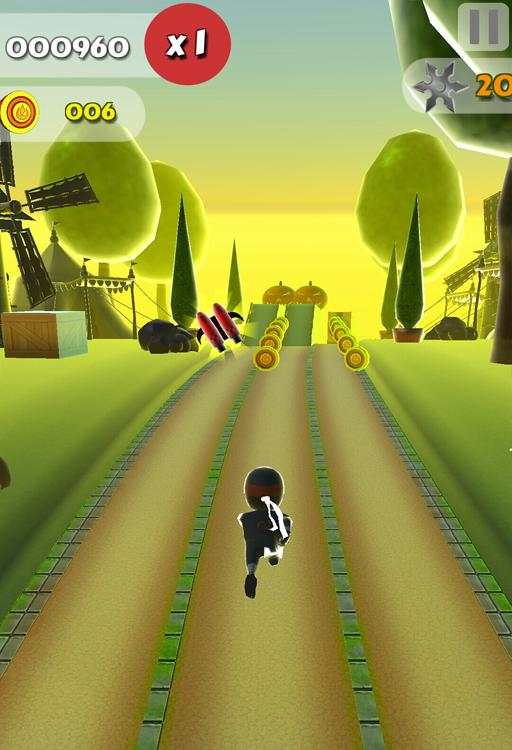 NINJA RUNS SubwaySURFERS screenshot 4
