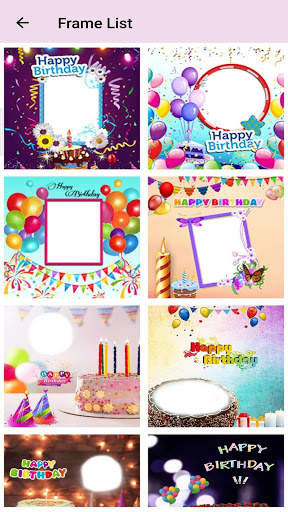 Birthday photo maker & editor 4 تصوير الشاشة