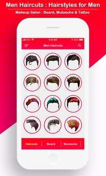 Men Haircuts Makeup Salon : Hairstyles for Men screenshot 3