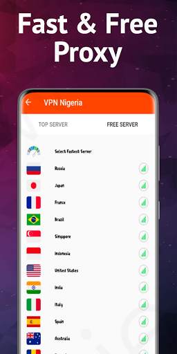 VPN Nigeria - get free Nigeria IP - VPN ‏⭐🇳🇬 screenshot 5