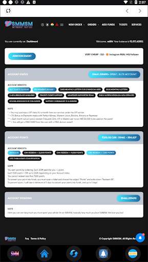 SMMSocialMedia PANEL- Cheapest SMM Reseller Panel screenshot 4