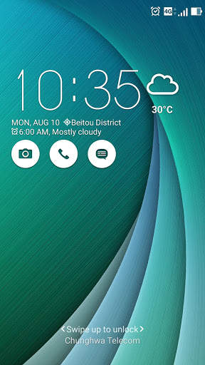 Zen Spiral ASUS ZenUI Theme screenshot 1