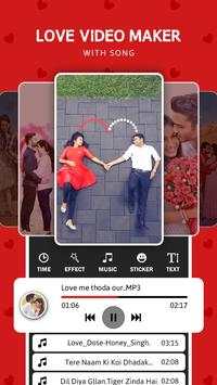 Love MV Master Video Maker with Song 6 تصوير الشاشة