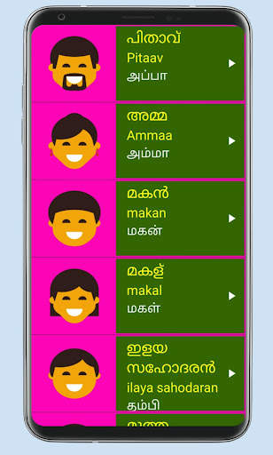 Learn Malayalam From Tamil скриншот 5