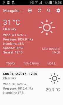 Weather screenshot 2