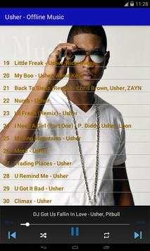 Usher - Offline Music screenshot 3