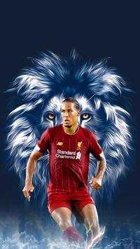 Virgil van Dijk Wallpaper 4K скриншот 6